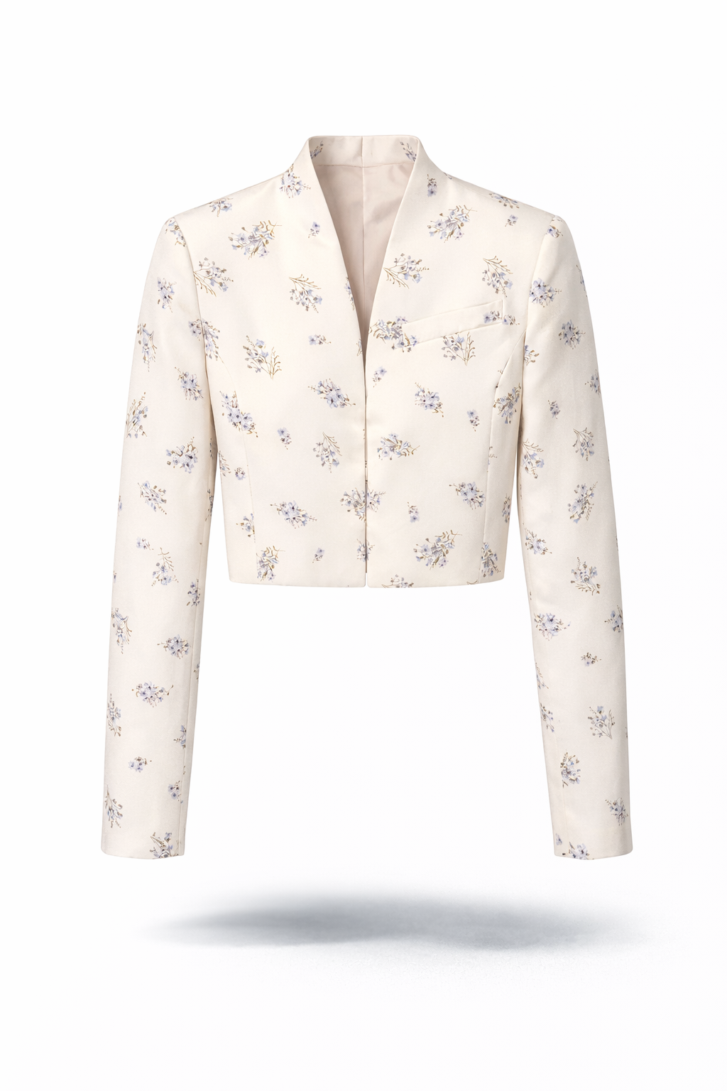 Giacca crop floreale IMPERIAL