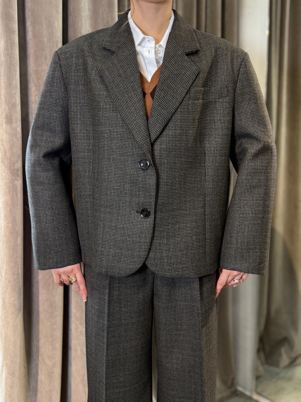 Tailleur pied de poule VICOLO