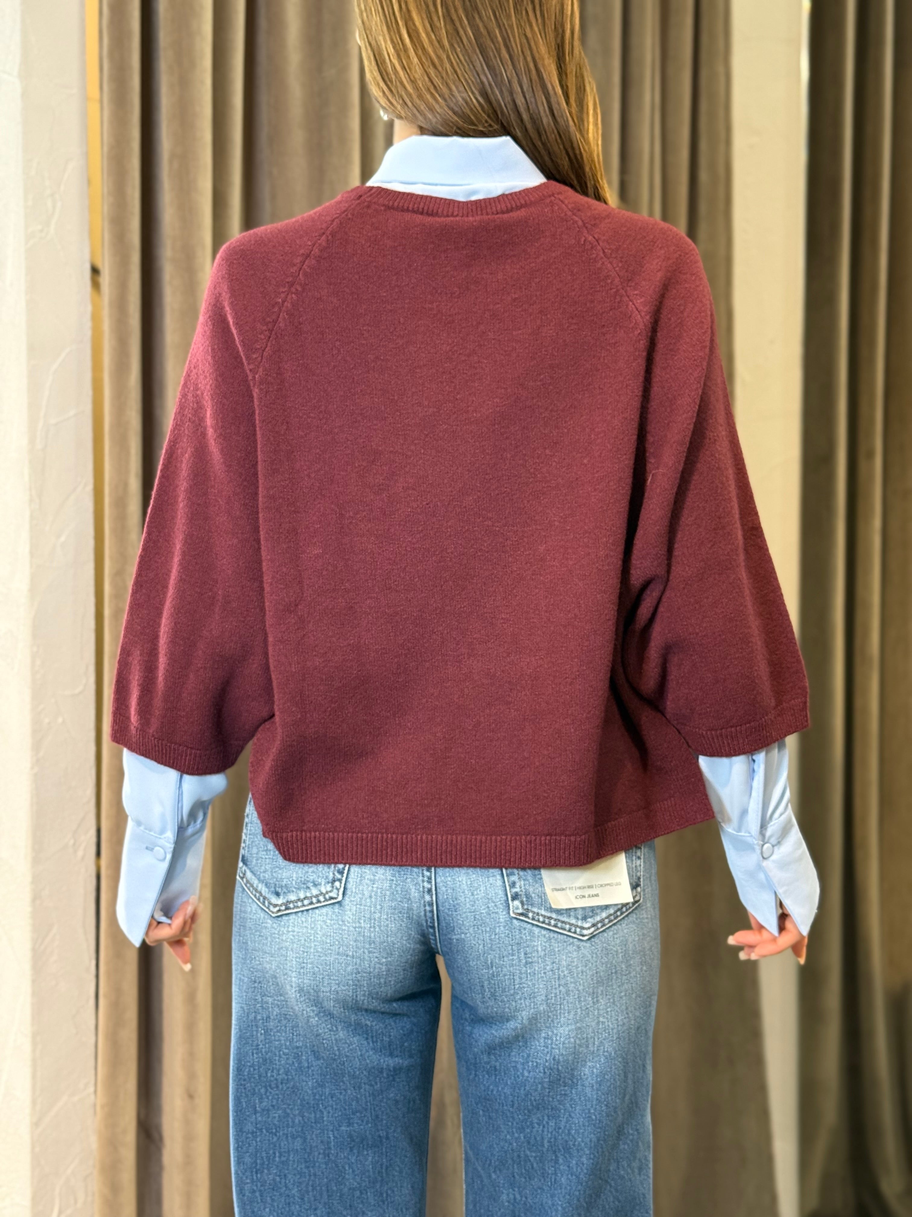 Maglia con scollo tondo SANDRO FERRONE