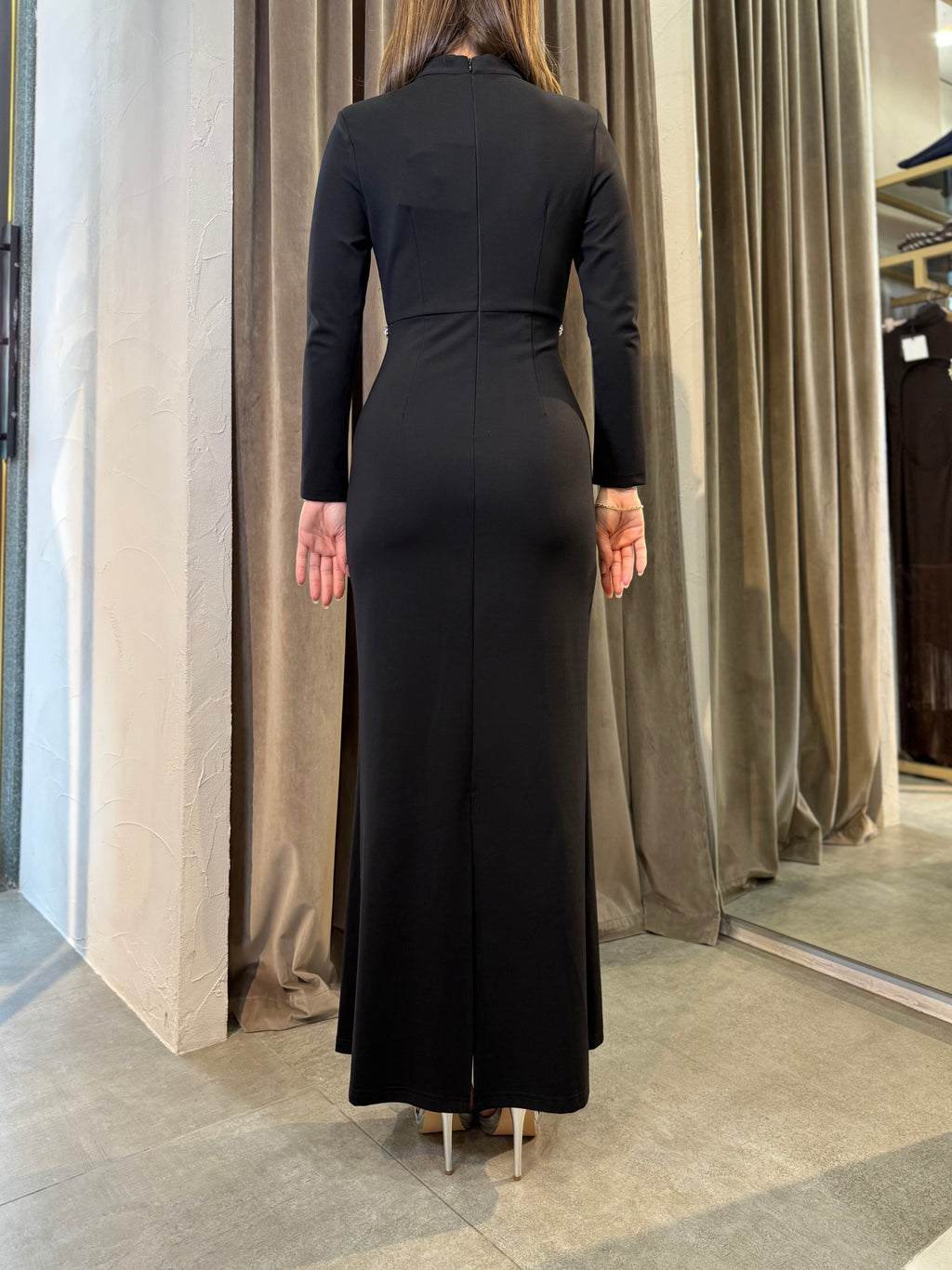 Abito lungo con applicazioni TRASH AND LUXURY