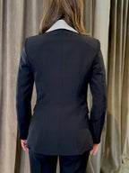 Tailleur panna e nero OPERÀ