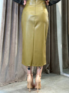 Gonna midi in ecopelle HAVEONE