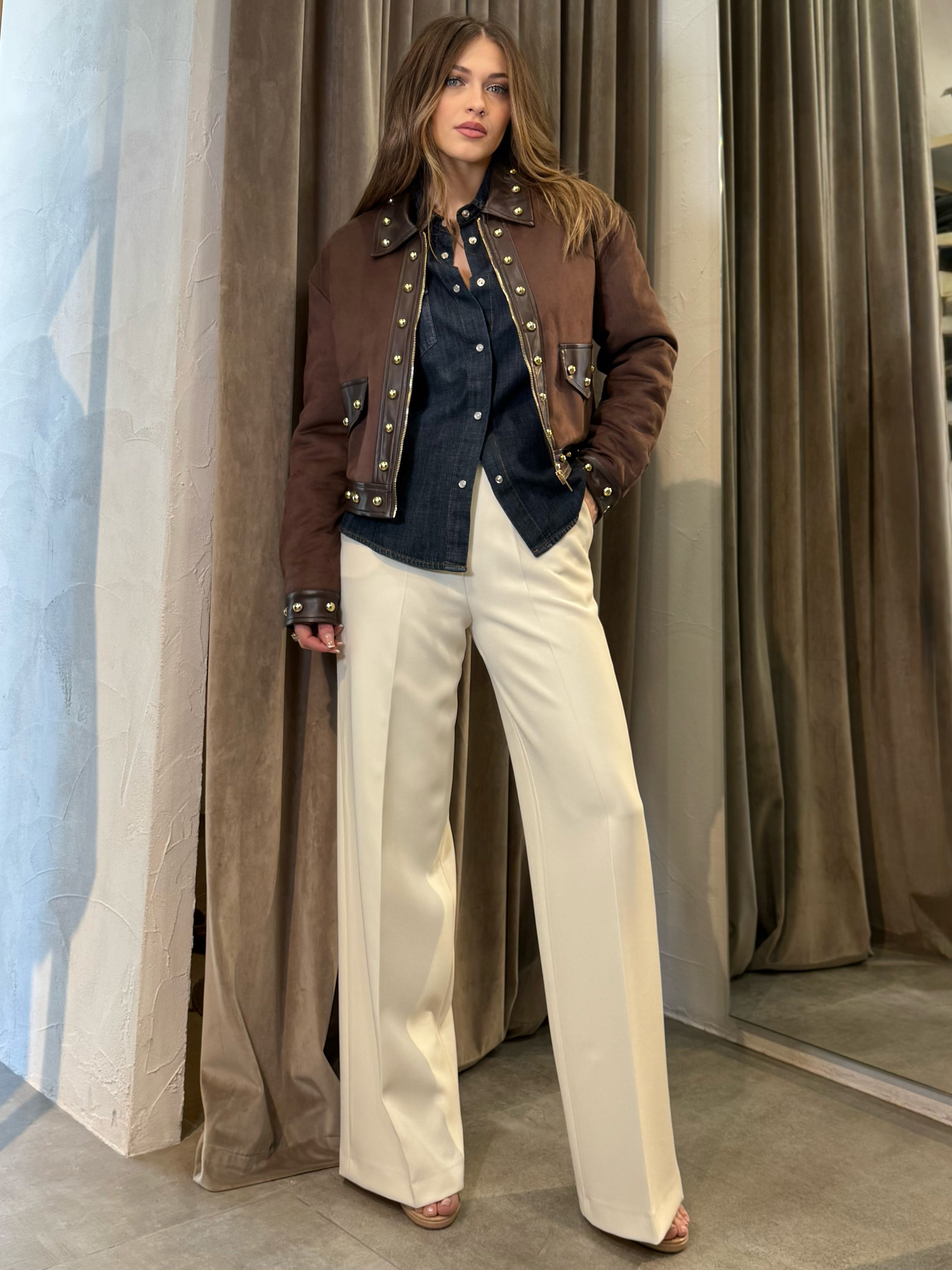 Pantalone tecnico panna OPERÀ