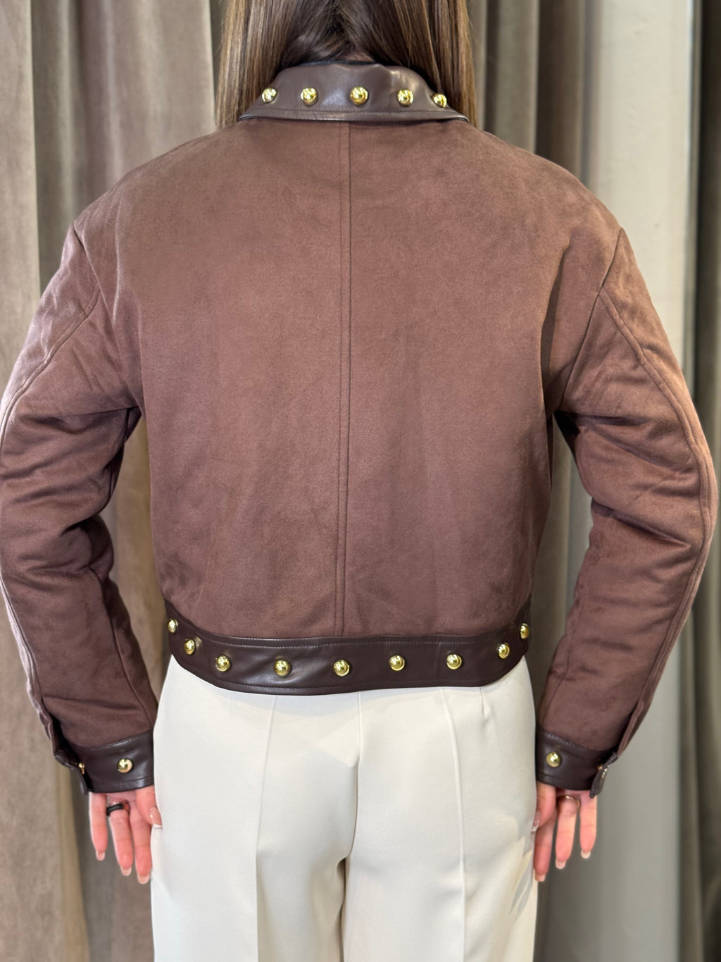 Bomber in ecocamoscio TRASH AND LUXURY