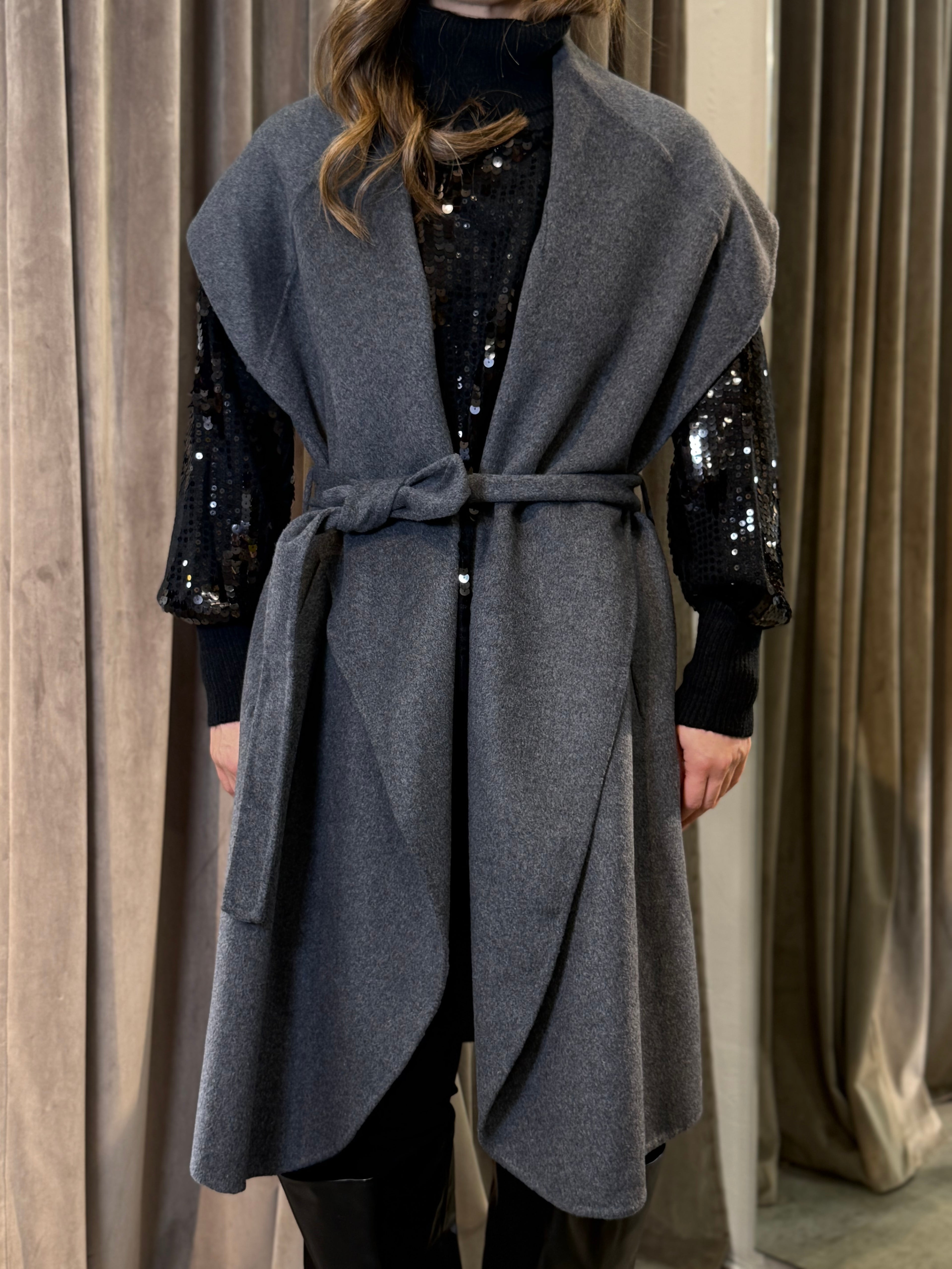 Cappotto smanicato VICOLO