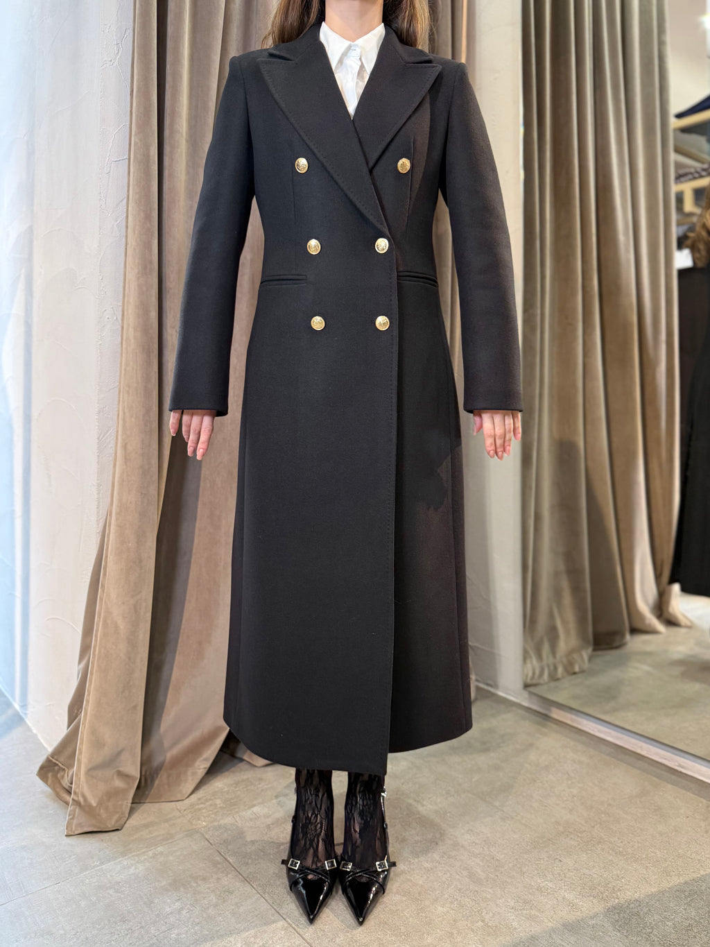 Cappotto sfiancato lungo SILENCE LIMITED