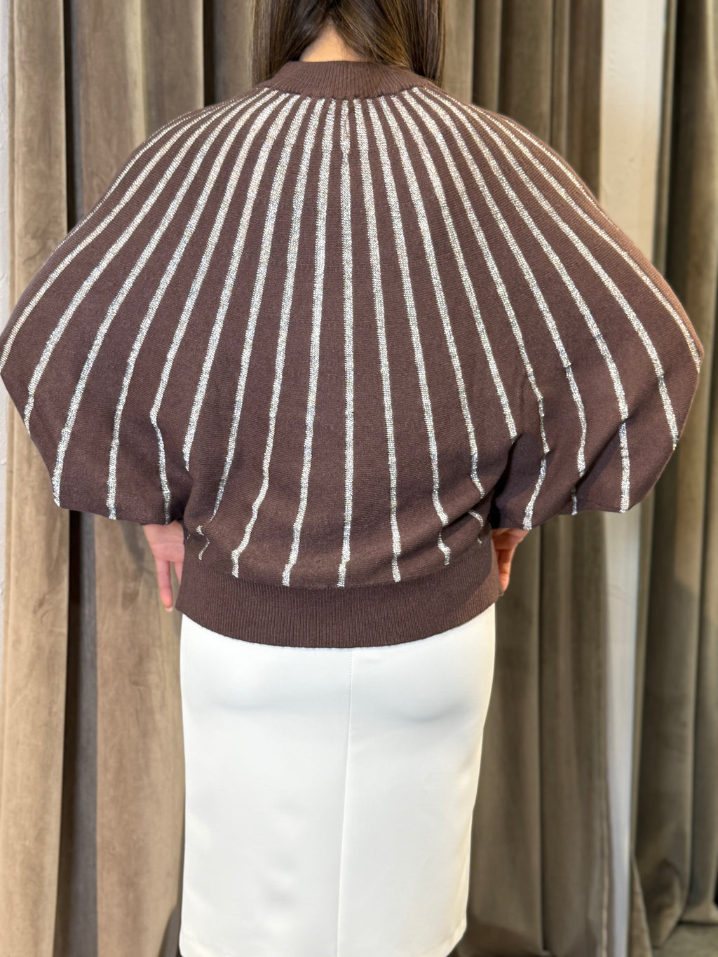 Maglia a righe lurex OPERÀ