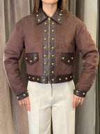 Bomber in ecocamoscio TRASH AND LUXURY