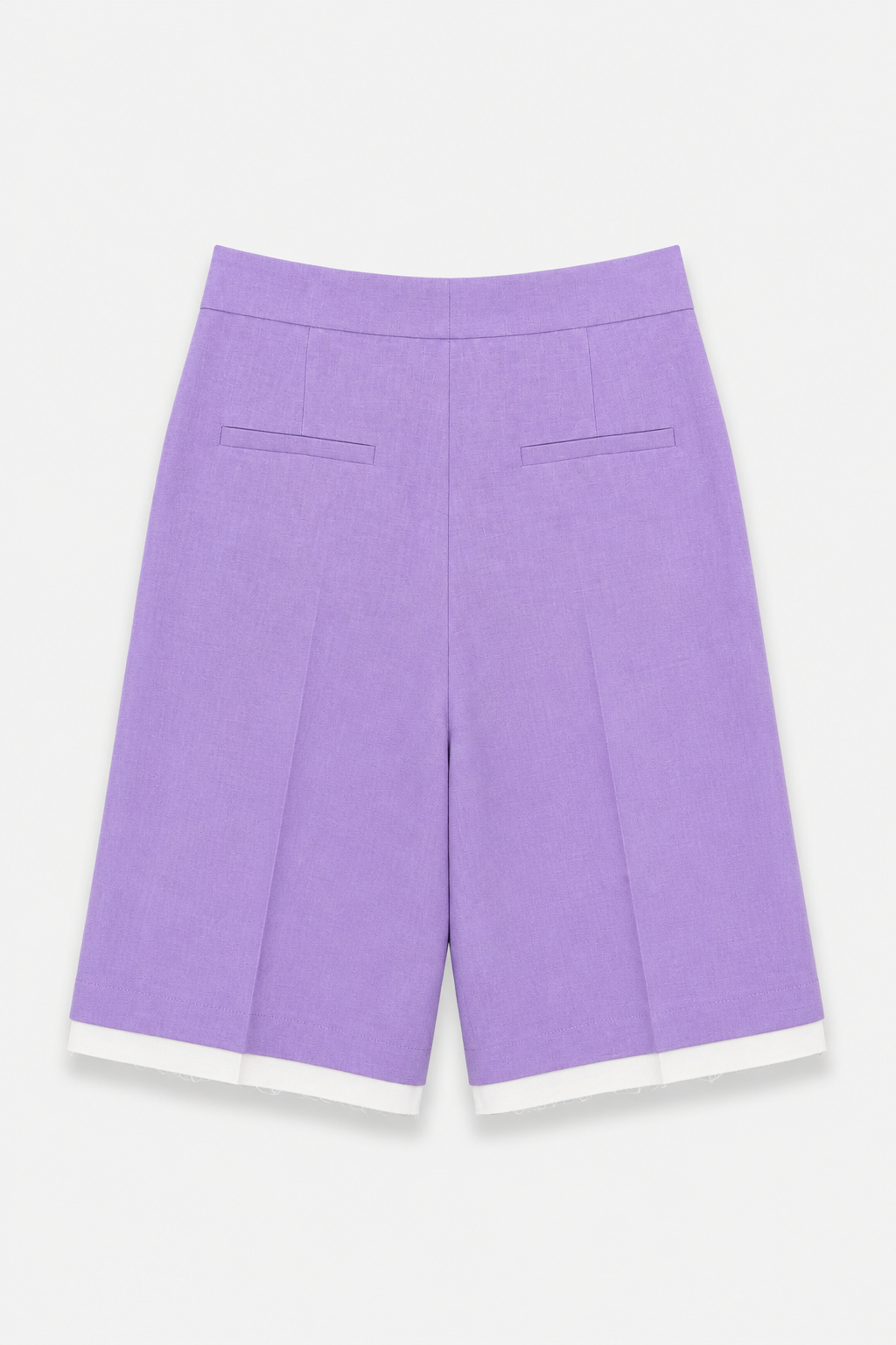Coordinato con bermuda 100% lino VICOLO