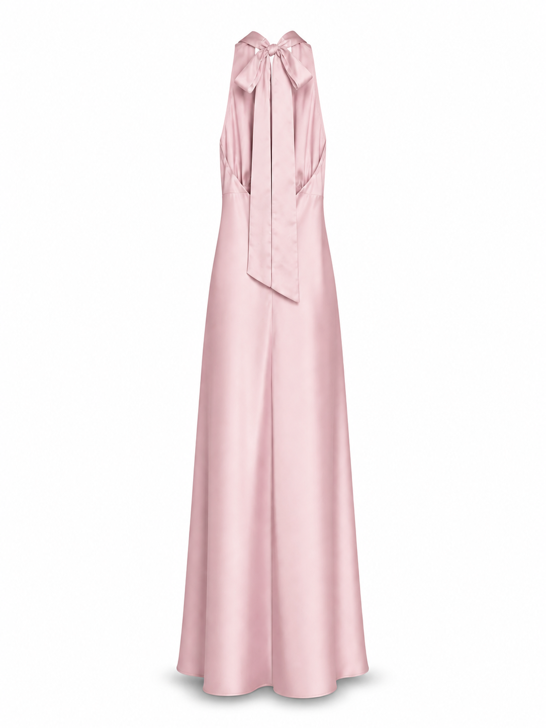 Abito satin scollatura marylin IMPERIAL