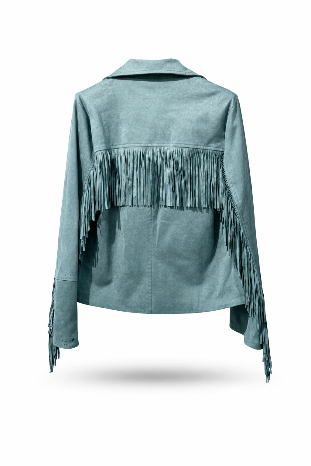 Giacca in daino con frange OPERÀ