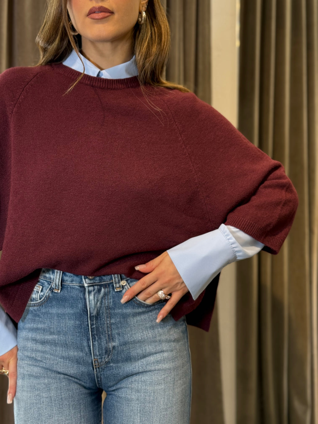 Maglia con scollo tondo SANDRO FERRONE