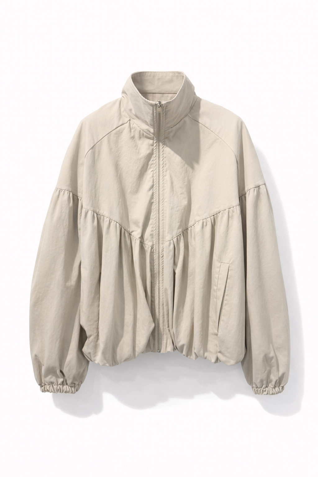 Giacca modello bomber  increspato HAVEONE