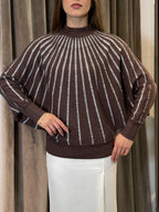 Maglia a righe lurex OPERÀ