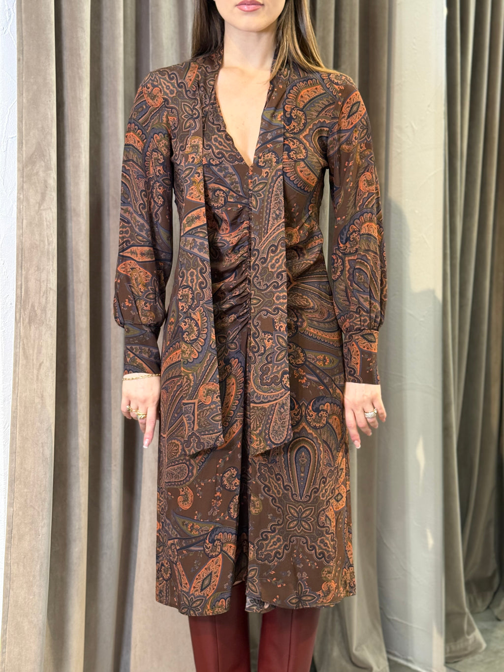 Abito midi fantasia OPERÀ