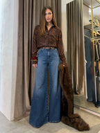 Jeans Wide leg fit VICOLO