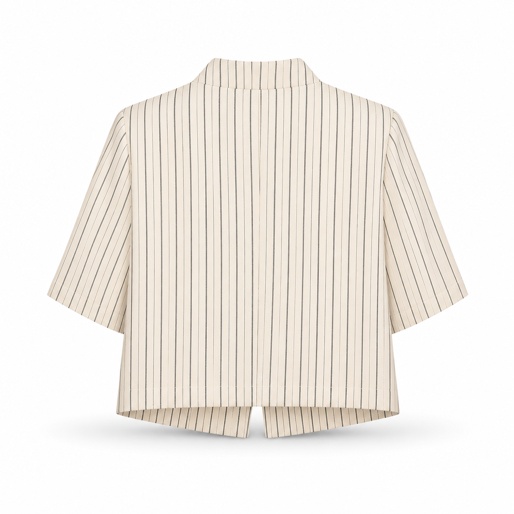 Tailleur mezza manica rigato VICOLO
