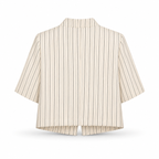 Tailleur mezza manica rigato VICOLO