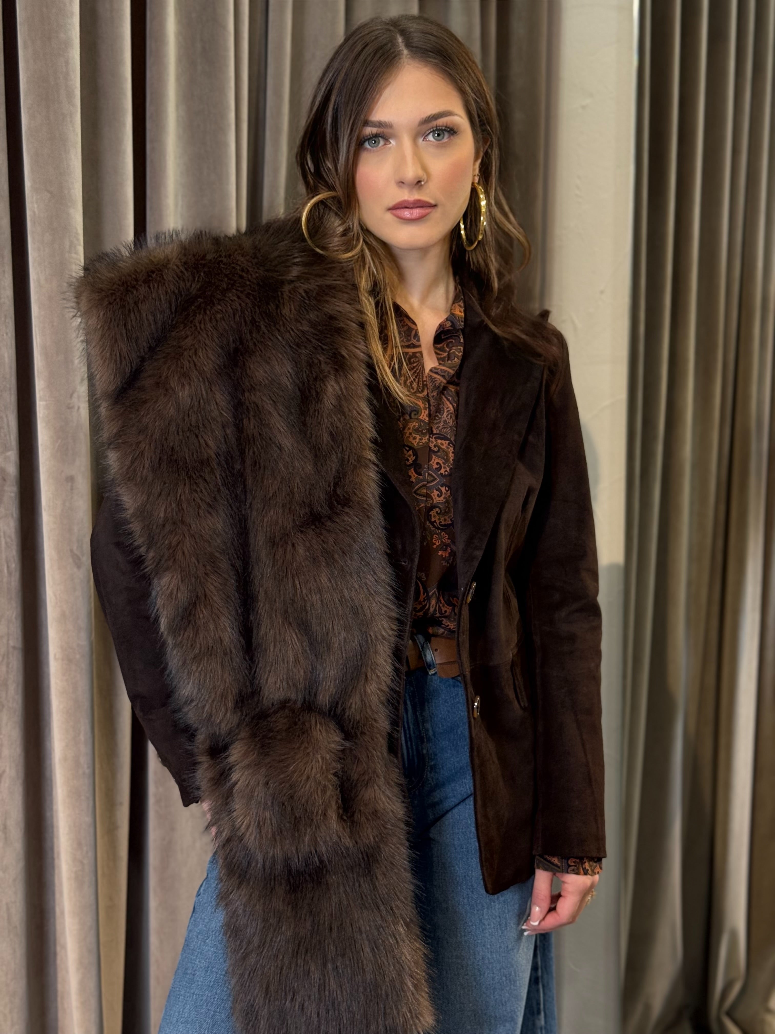 Sciarpa ecopellicia VICOLO