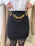 Gonna corta con catena TRASH AND LUXURY