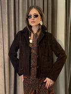 Giacca corta 100% vera pelle VICOLO