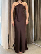 Abito satin lungo OPERÀ