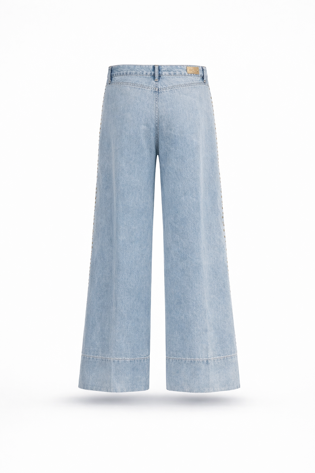 Jeans palazzo con borchie OPERÀ