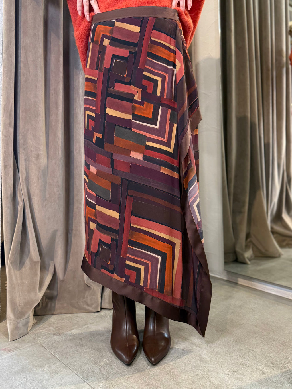 Gonna midi multicolor VICOLO