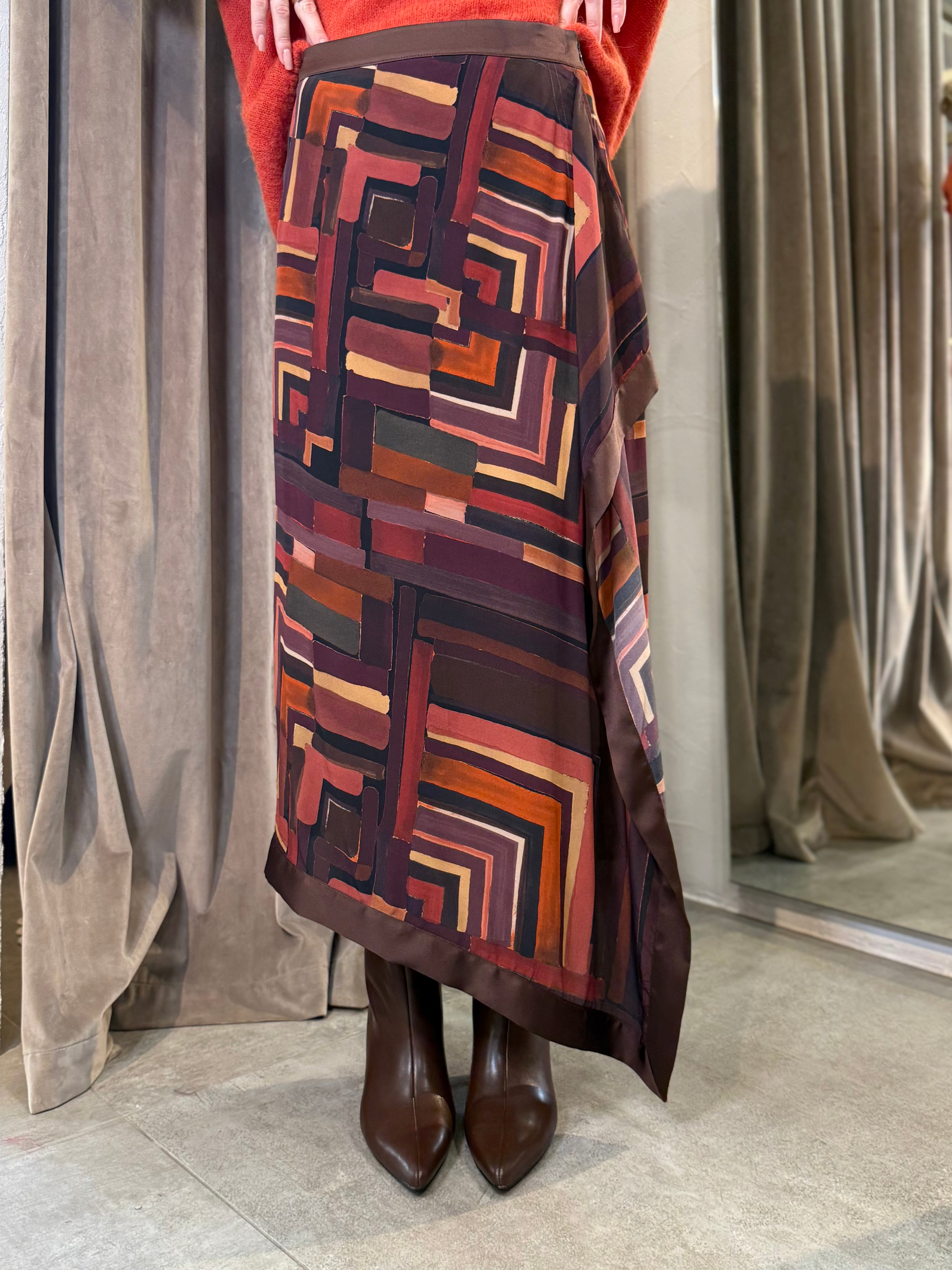 Gonna midi multicolor VICOLO