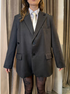 Blazer con abbottonatura laterale