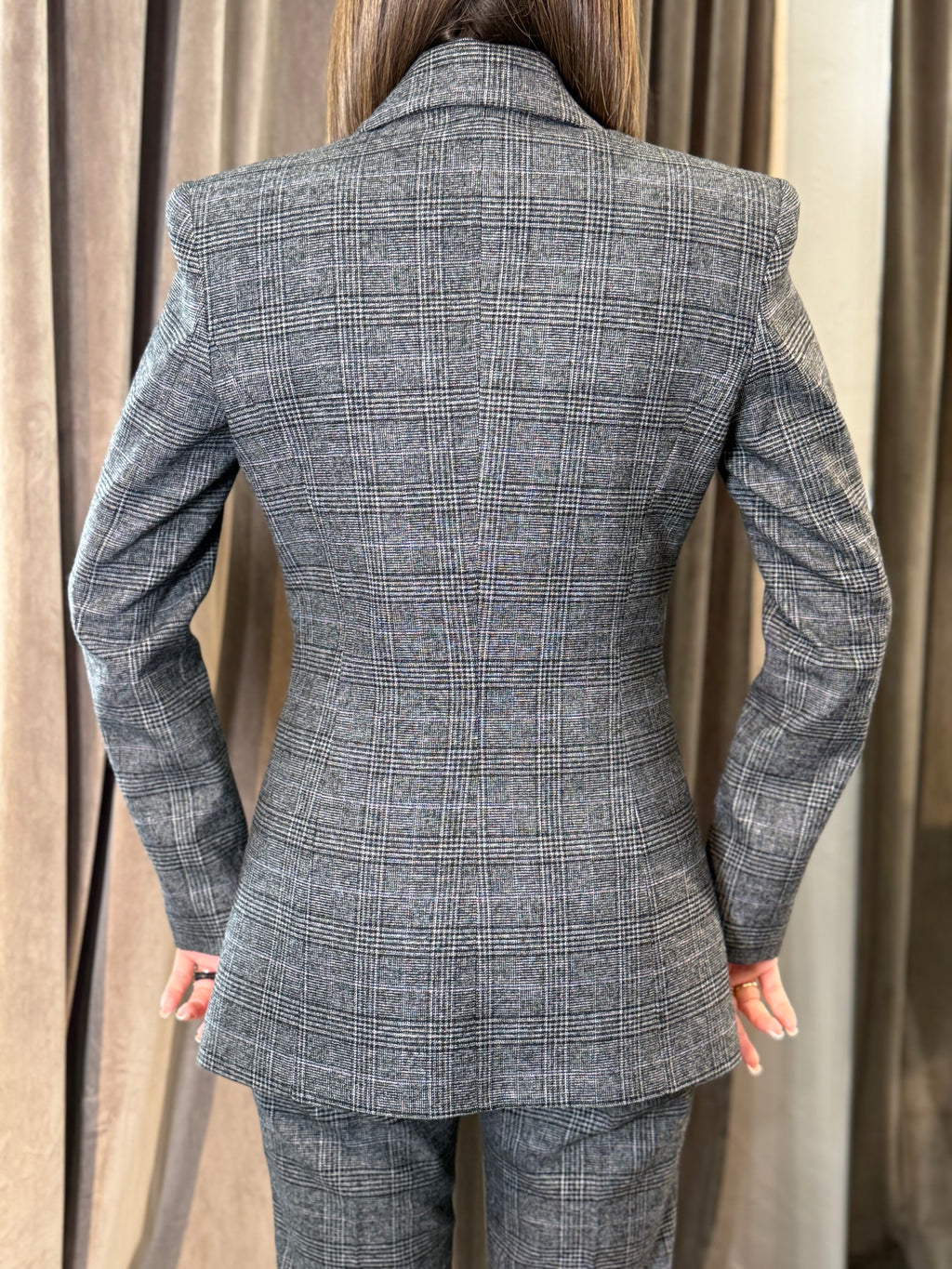 Tailleur con gilet principe di Galles SILENCE LIMITED