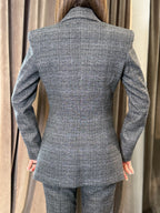 Tailleur con gilet principe di Galles SILENCE LIMITED