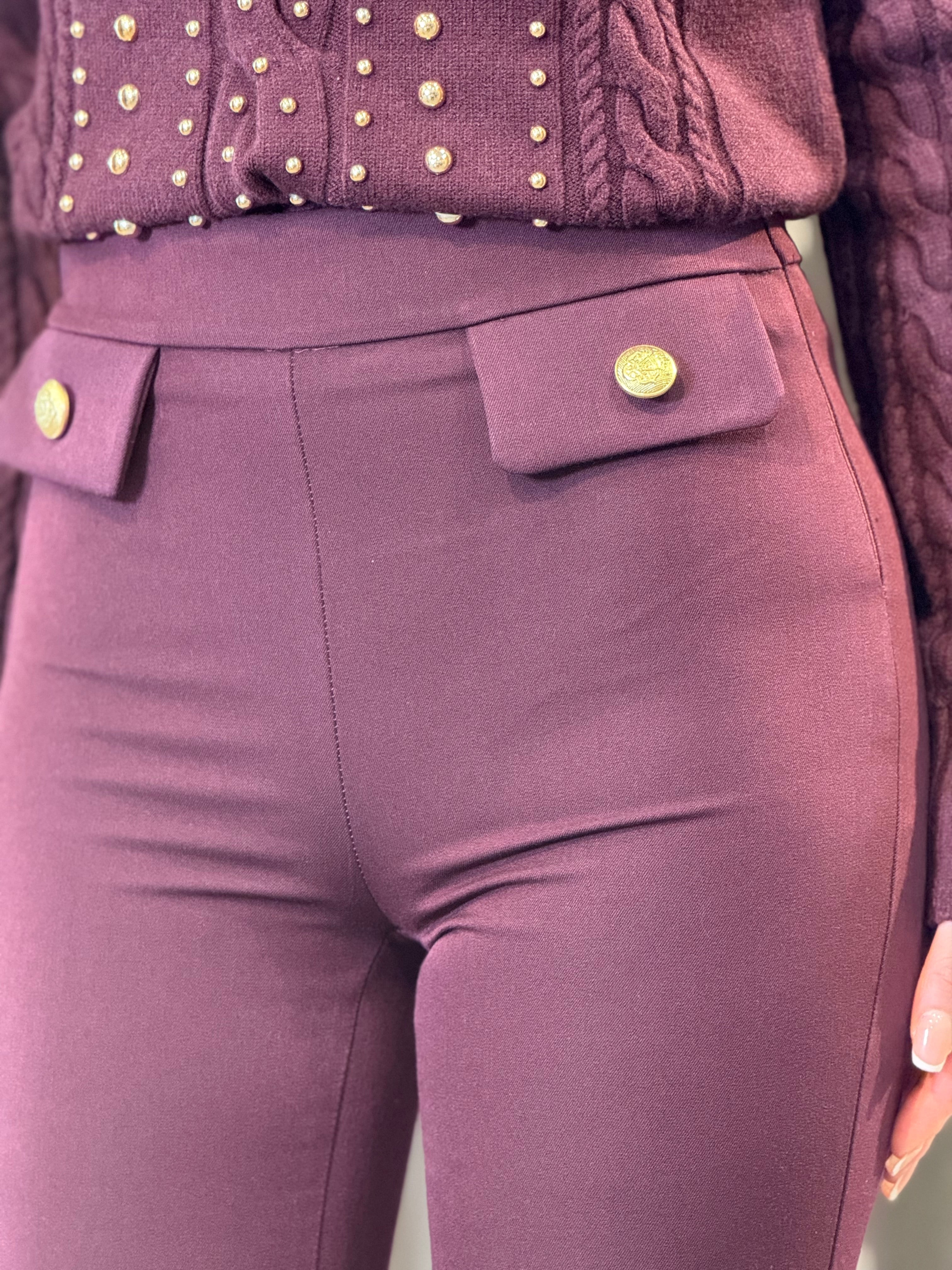 Pantalone a zampa TRASH AND LUXURY