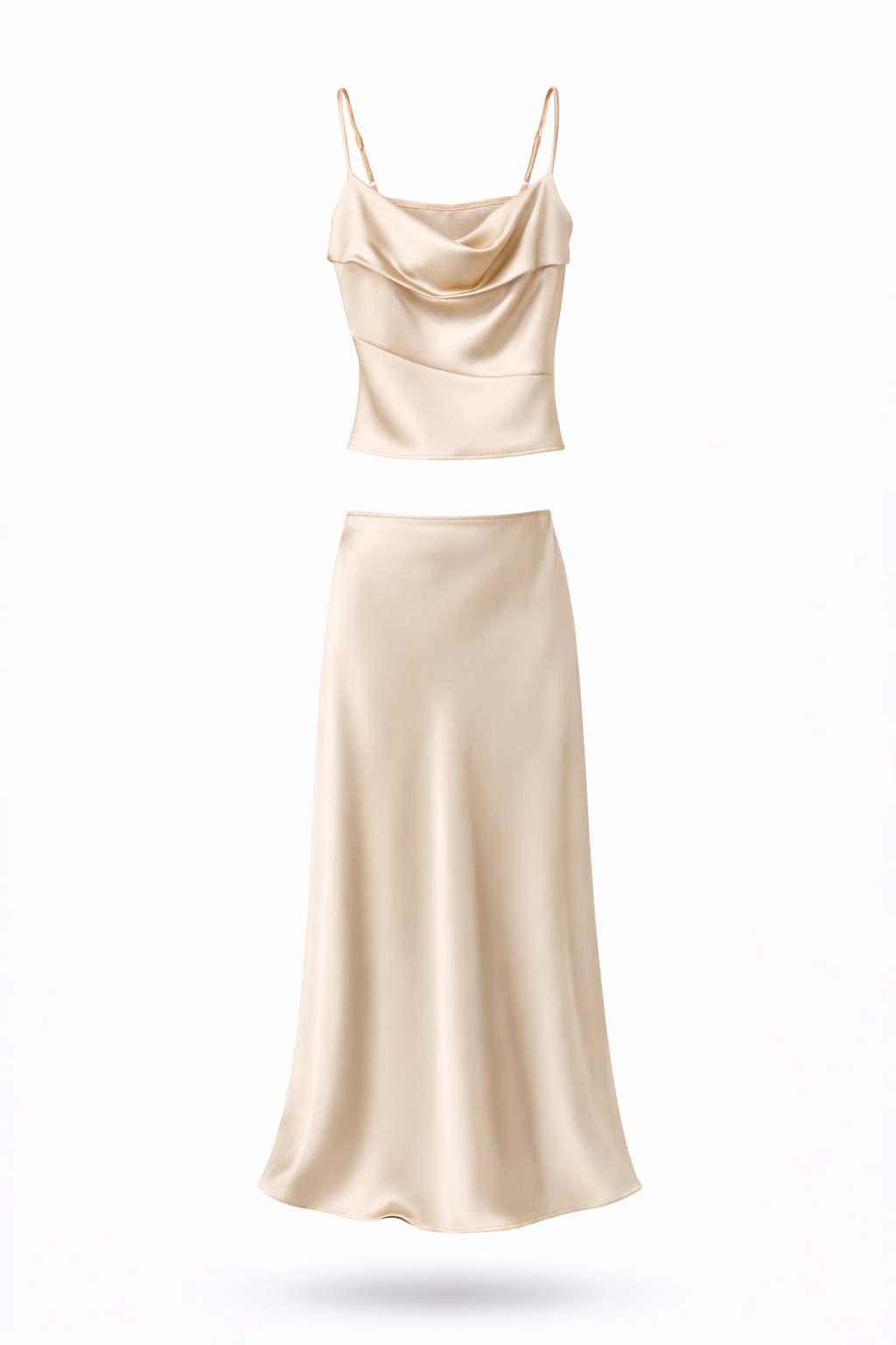 Coordinato in satin IMPERIAL