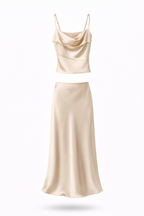 Coordinato in satin IMPERIAL