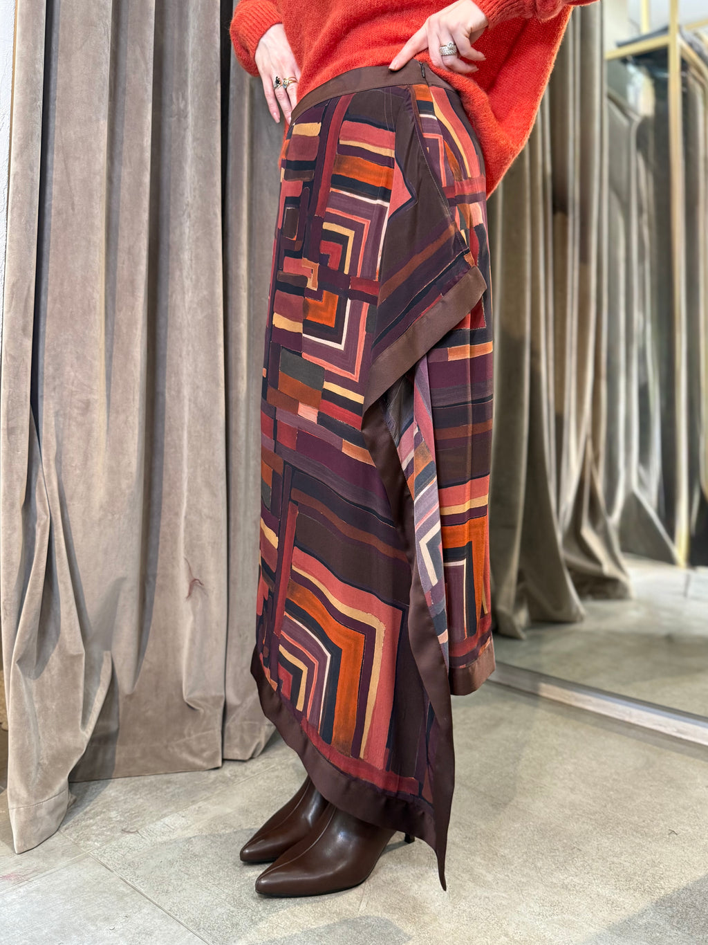 Gonna midi multicolor VICOLO