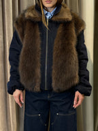 Bomber in denim double face VICOLO