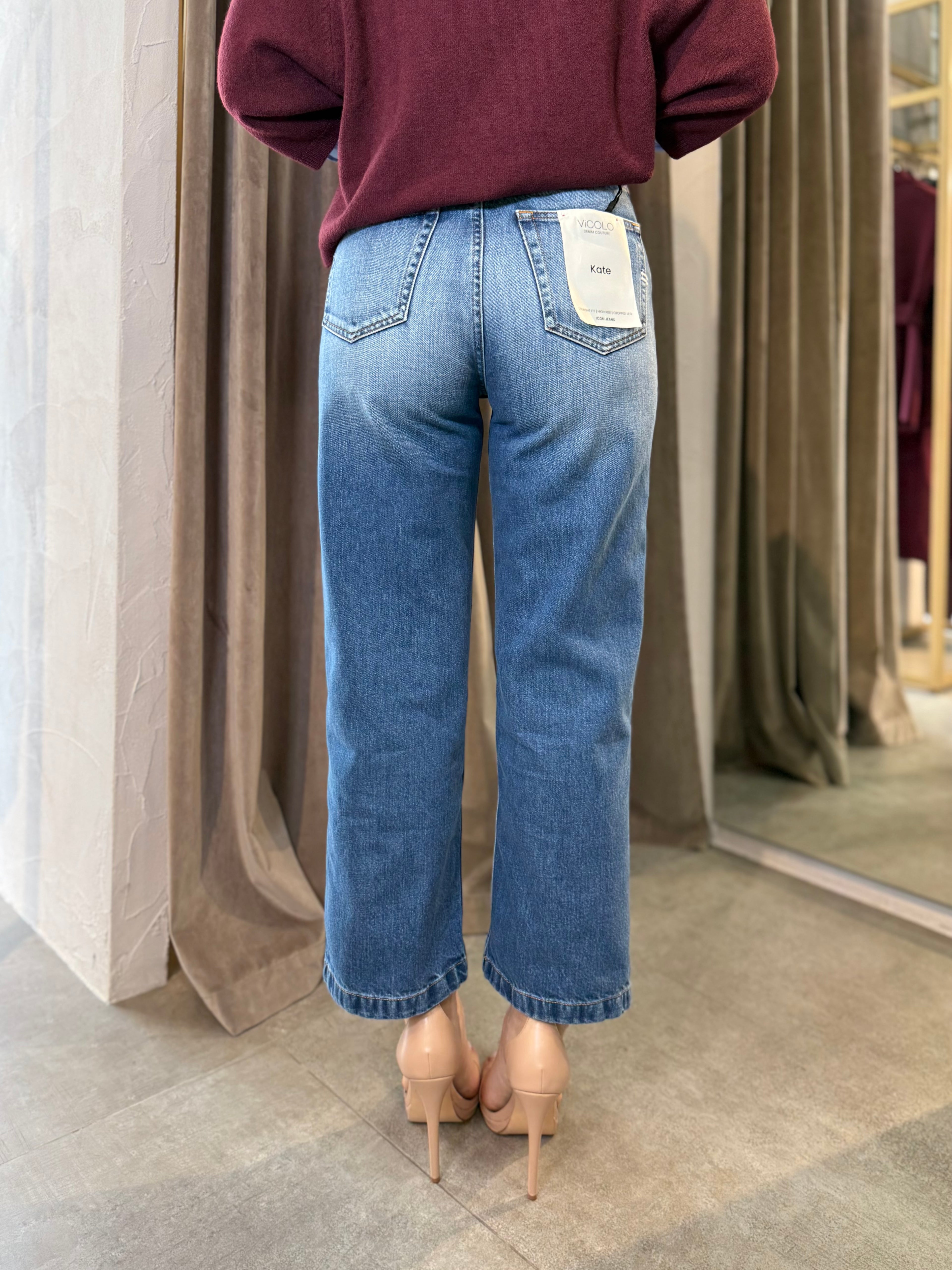 Jeans straight fit VICOLO