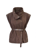 Gilet in cotone con cinta LE STREGHE