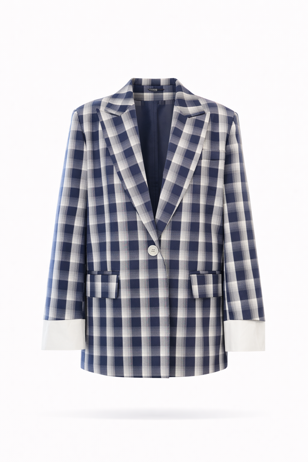 Blazer fantasia a quadri