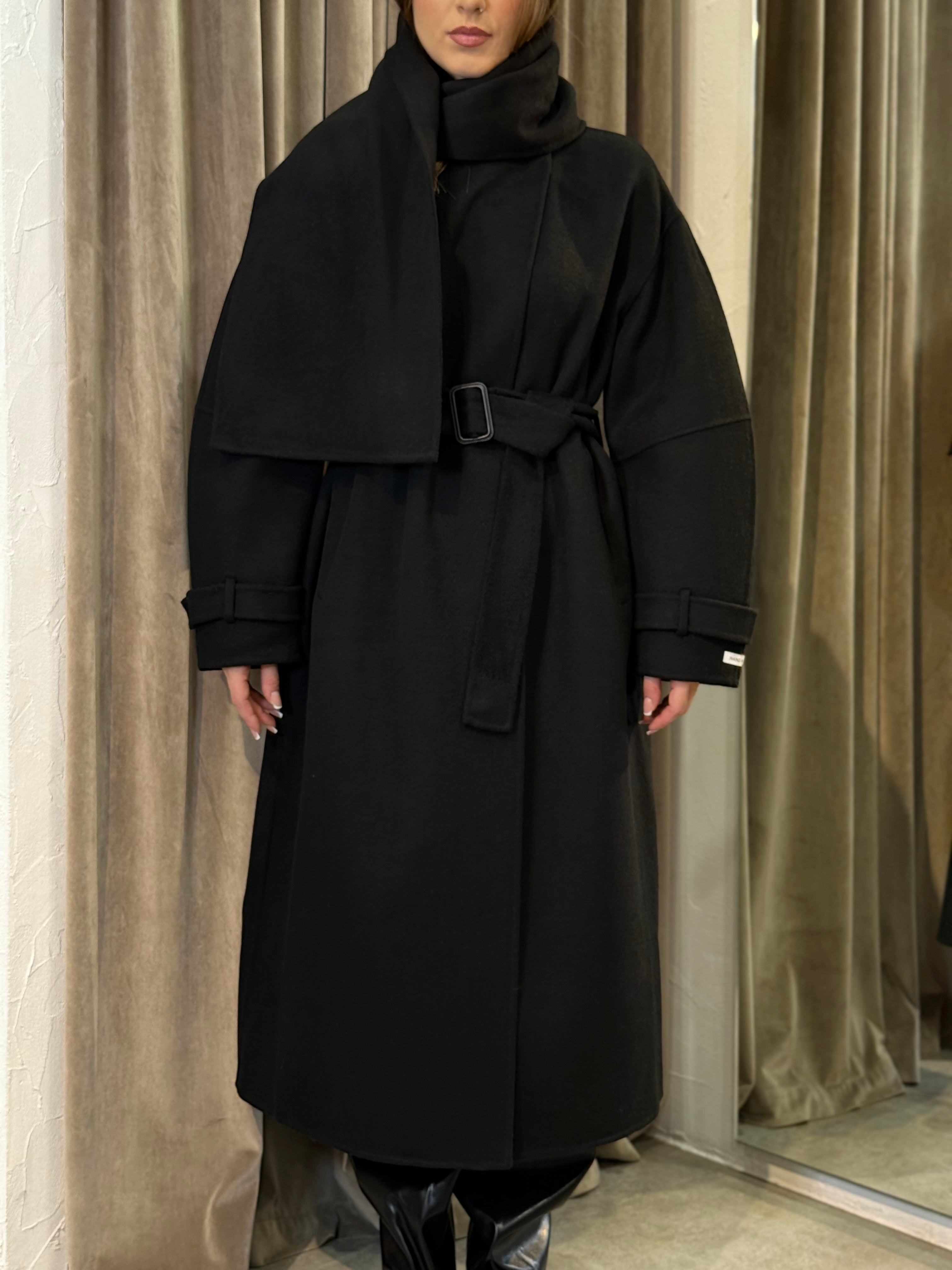 Cappotto con sciarpa HAVEONE