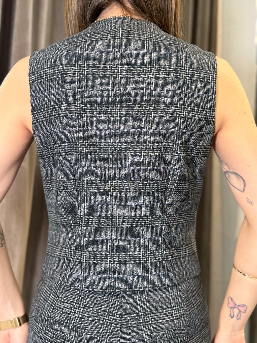 Tailleur con gilet principe di Galles SILENCE LIMITED