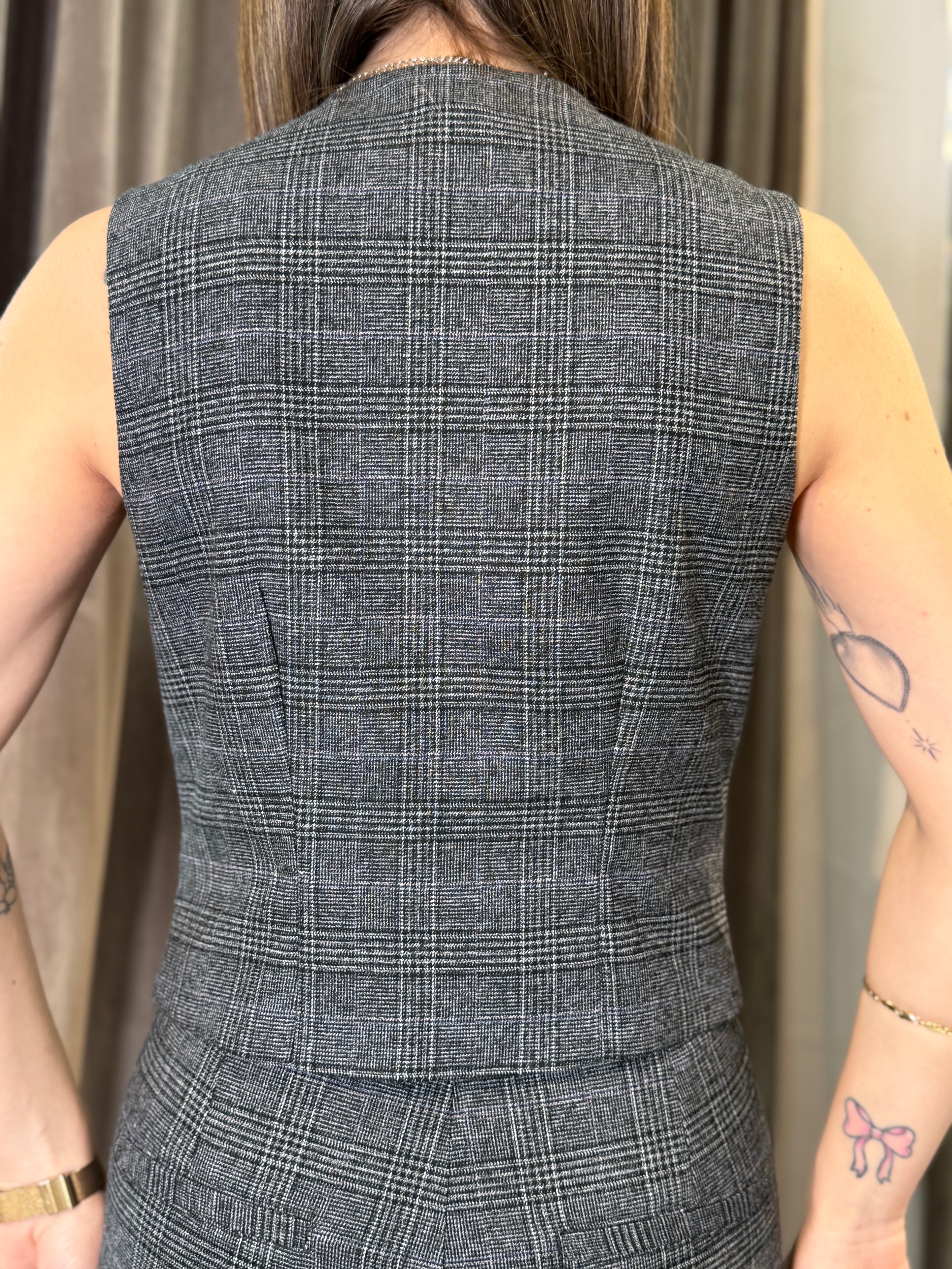 Tailleur con gilet principe di Galles SILENCE LIMITED