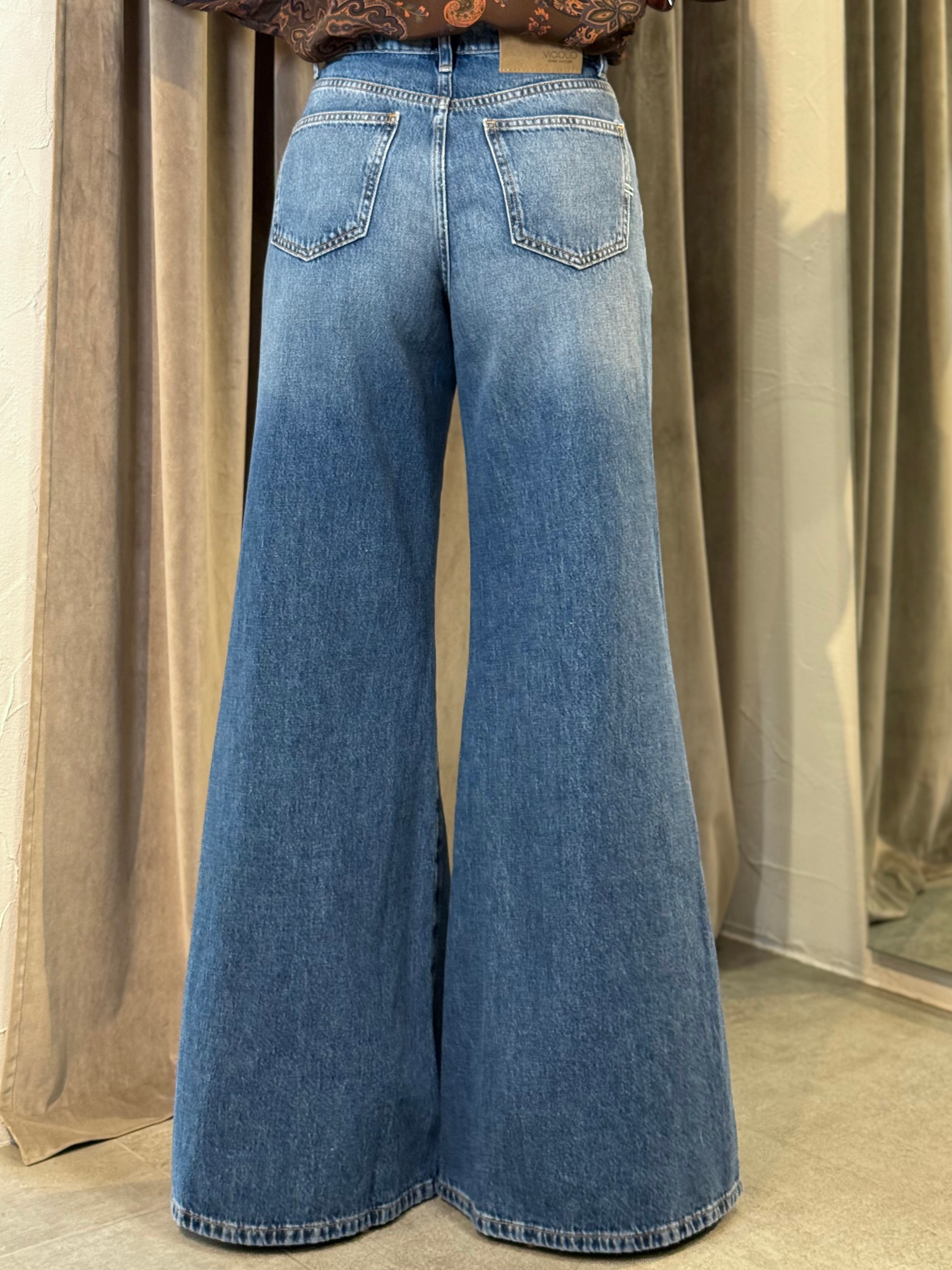 Jeans Wide leg fit VICOLO