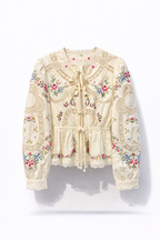 Camicia con ricami DIXIE