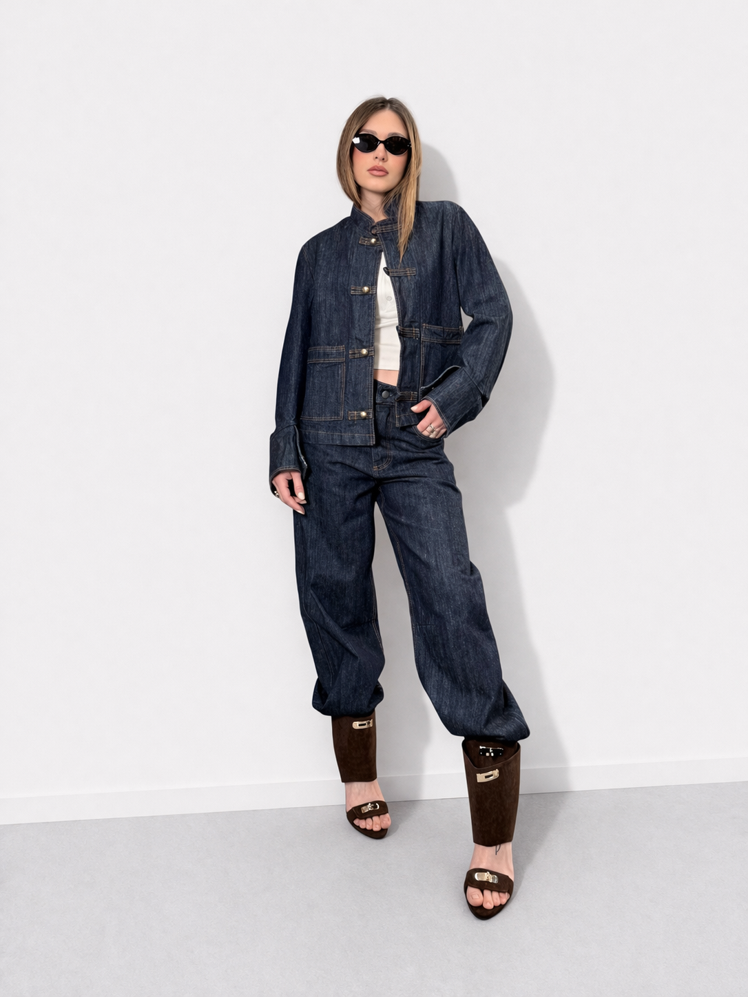 Jeans con bandana TENSIONE IN