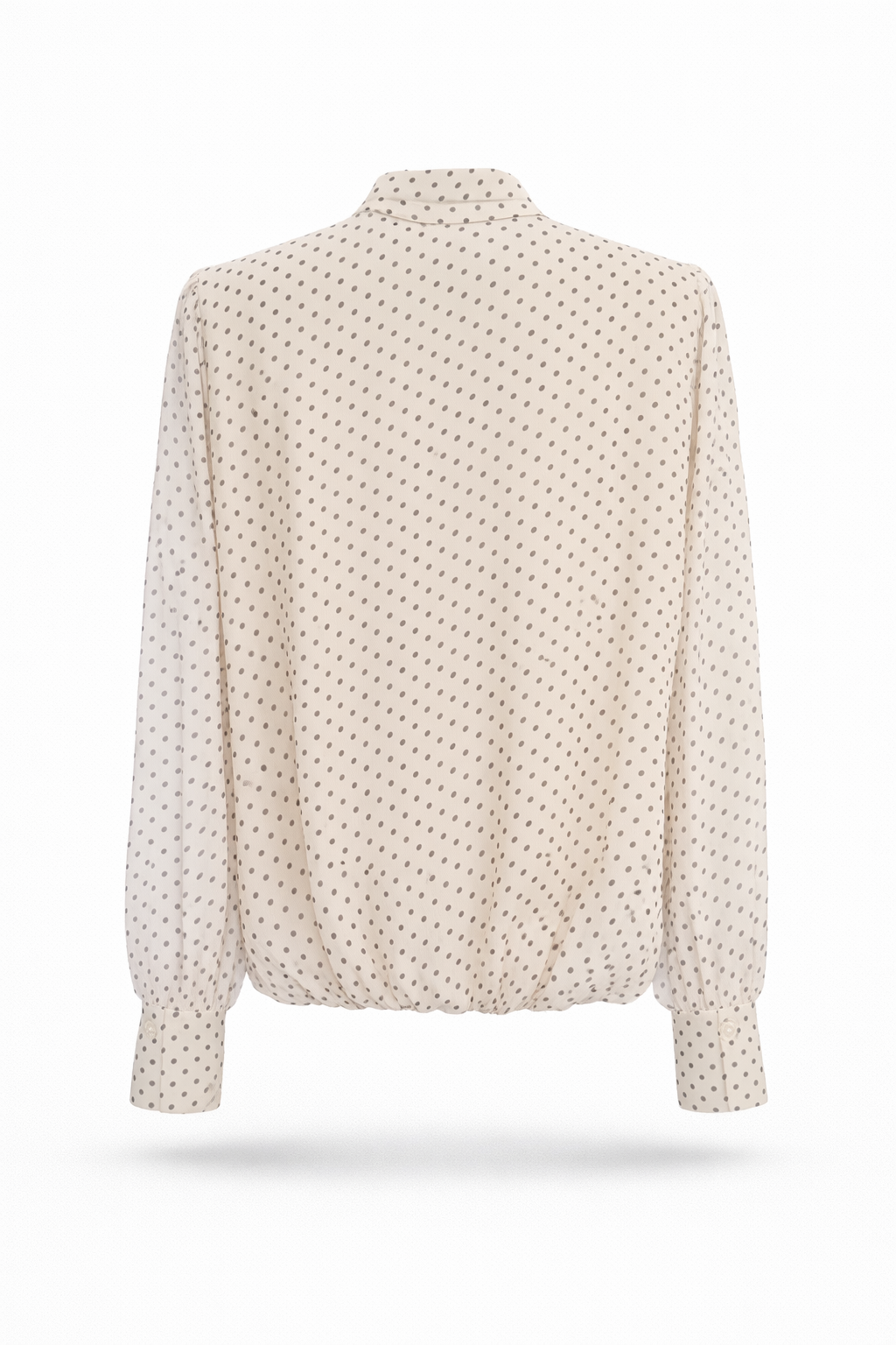 Camicia crop a pois IMPERIAL