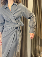 Vestito a portafoglio SANDRO FERRONE